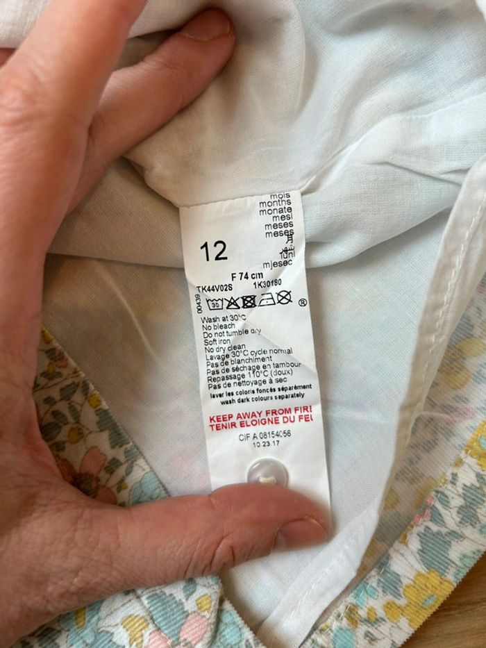 Robe fleurie 12 mois - photo numéro 3