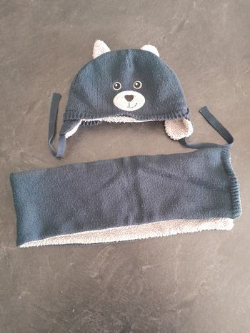 Bonnet écharpe 
