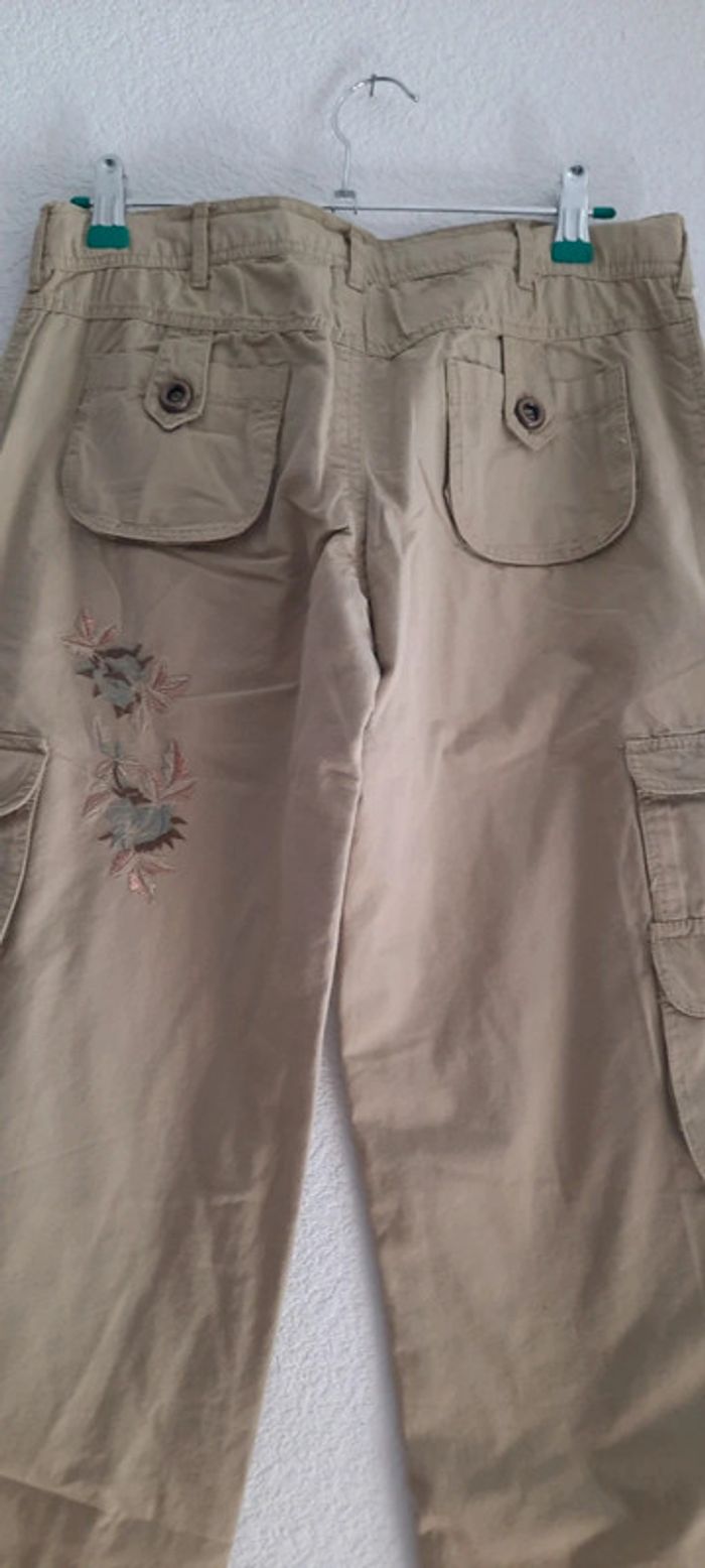 Pantalon style cargo kaki 14 ans - photo numéro 5