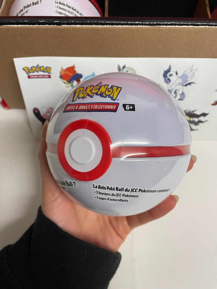 Coffret de 3 Pokeball Pokémon - Neuf sous scellage - photo numéro 2