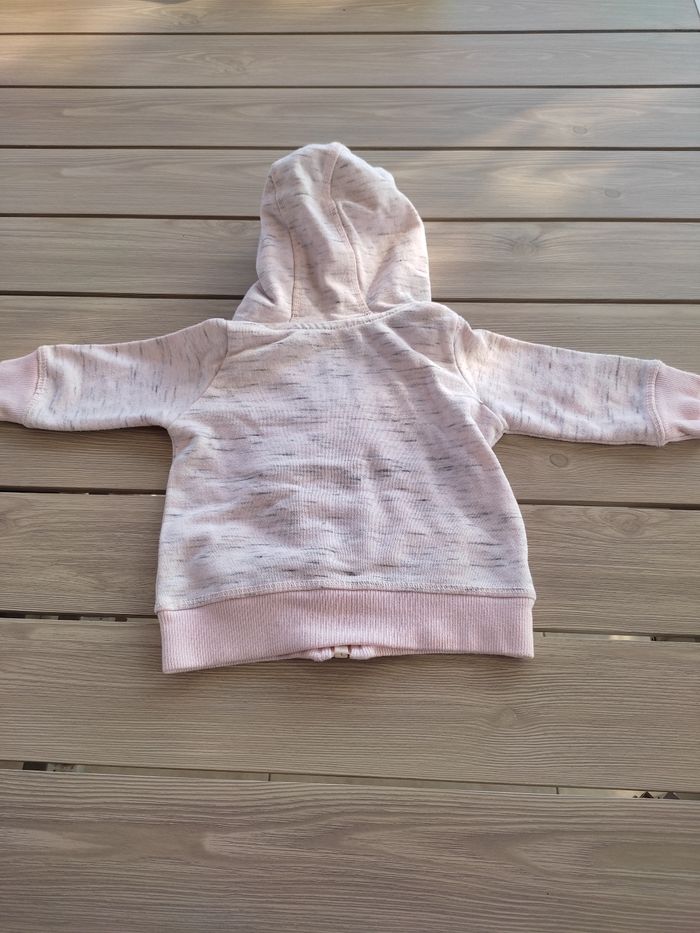 Gilet rose lapin 3 mois - photo numéro 3