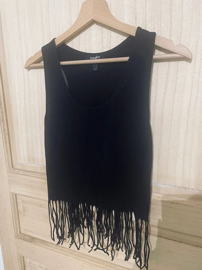 Débardeur à frange - xs - photo numéro 6