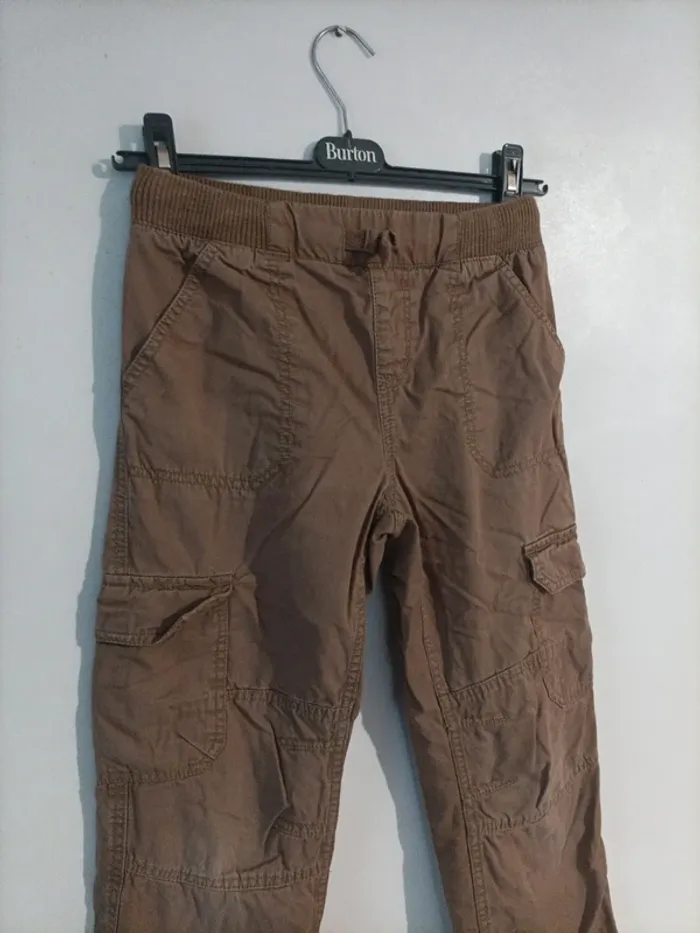 Pantalon cargo doublé La Halle 10 ans - photo numéro 2
