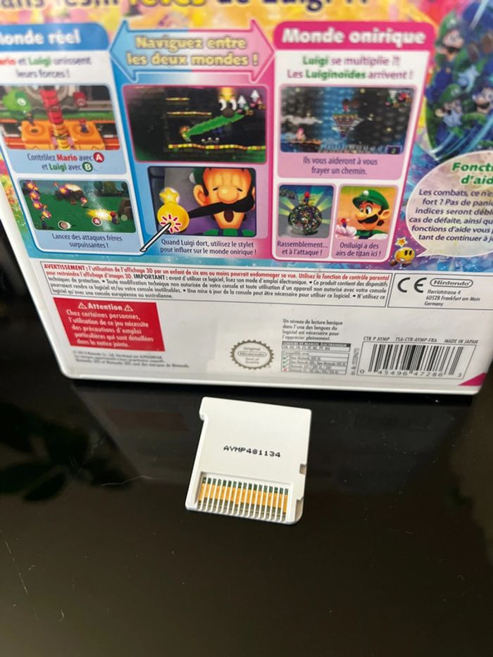 Jeu Nintendo 3ds Mario et luigi dream team bros - photo numéro 3