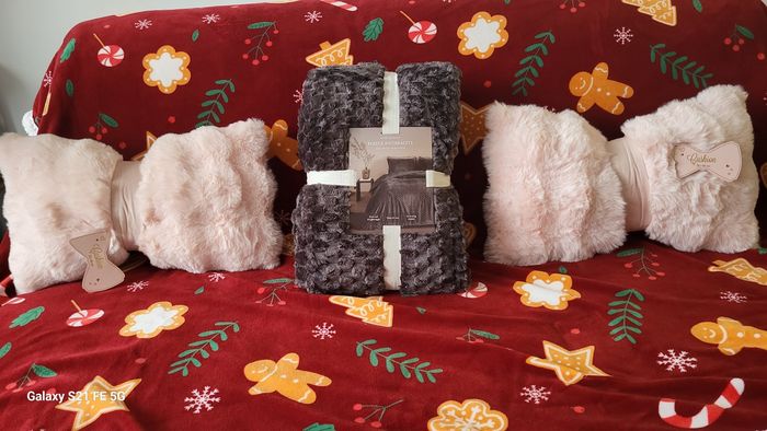 Lot housse de couette king size et 2 taies d oreiller gris anthracite oeko tex neuve - photo numéro 2