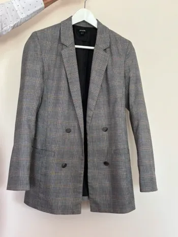 blazer à carreaux jennyfer taille S