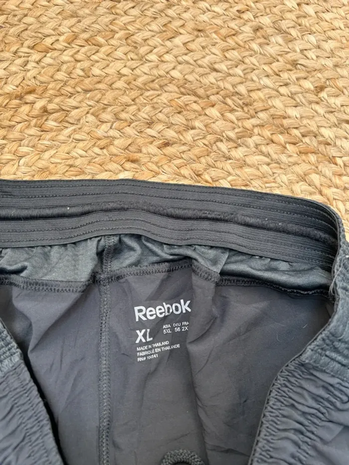 Short Homme Reebok Noir | Taille XL | Très Bon État | Sport Training Casual | R47 - photo numéro 4