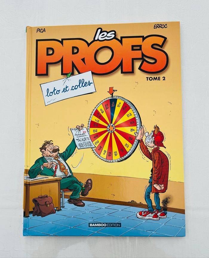 BD livre Les Profs loto et colles Tome 2
