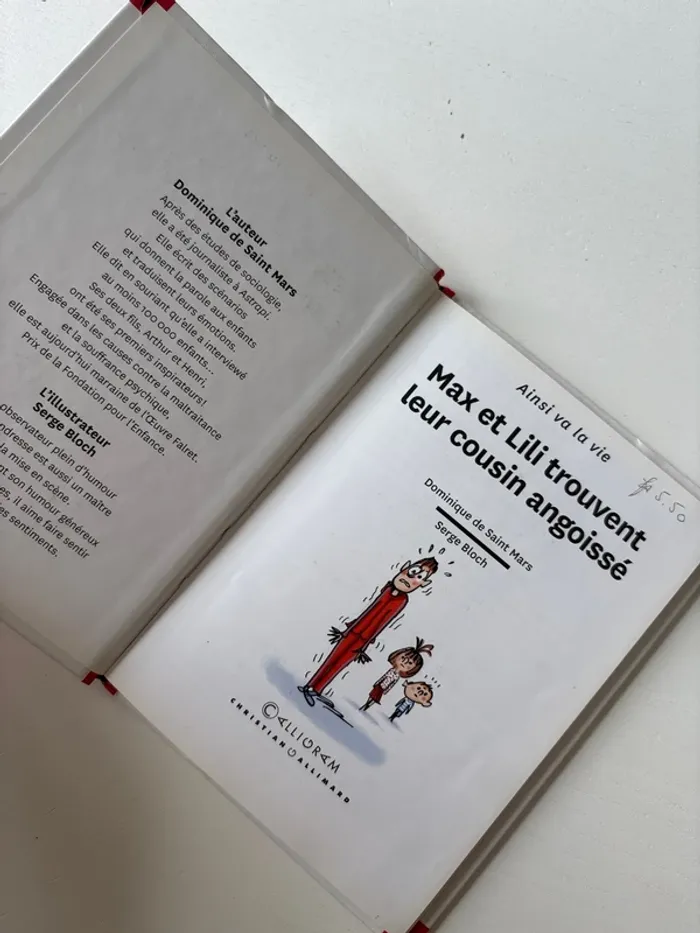 Livre Max et Lili trouvent leur cousin angoissé - photo numéro 3