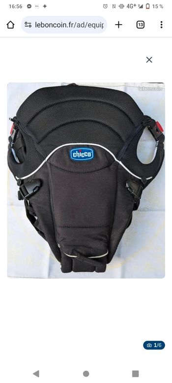Porte bébé chicco