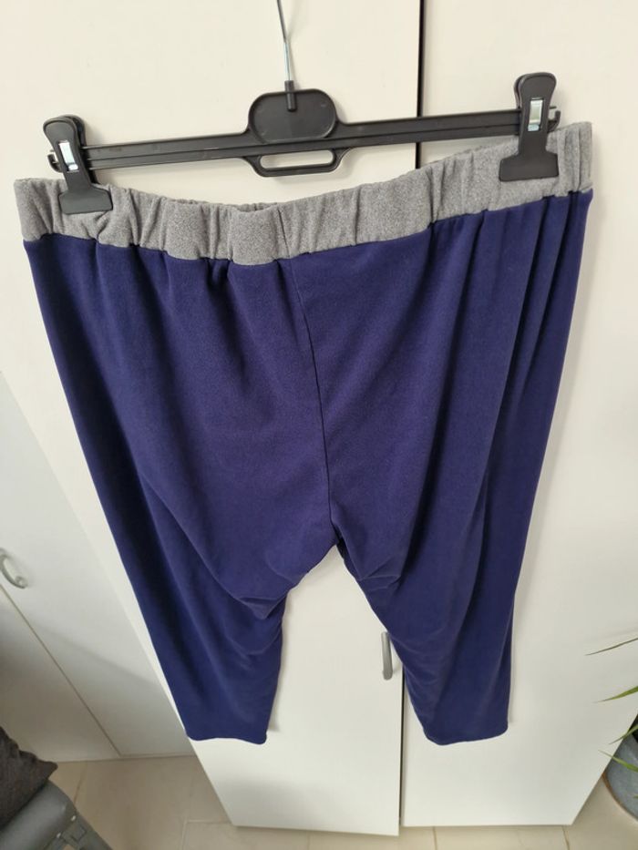 Leggings Chaud Bleu Marine Gris - photo numéro 4