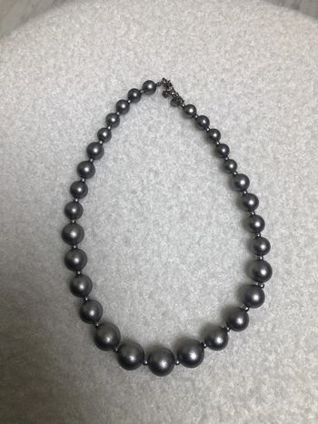 Collier argenté femme