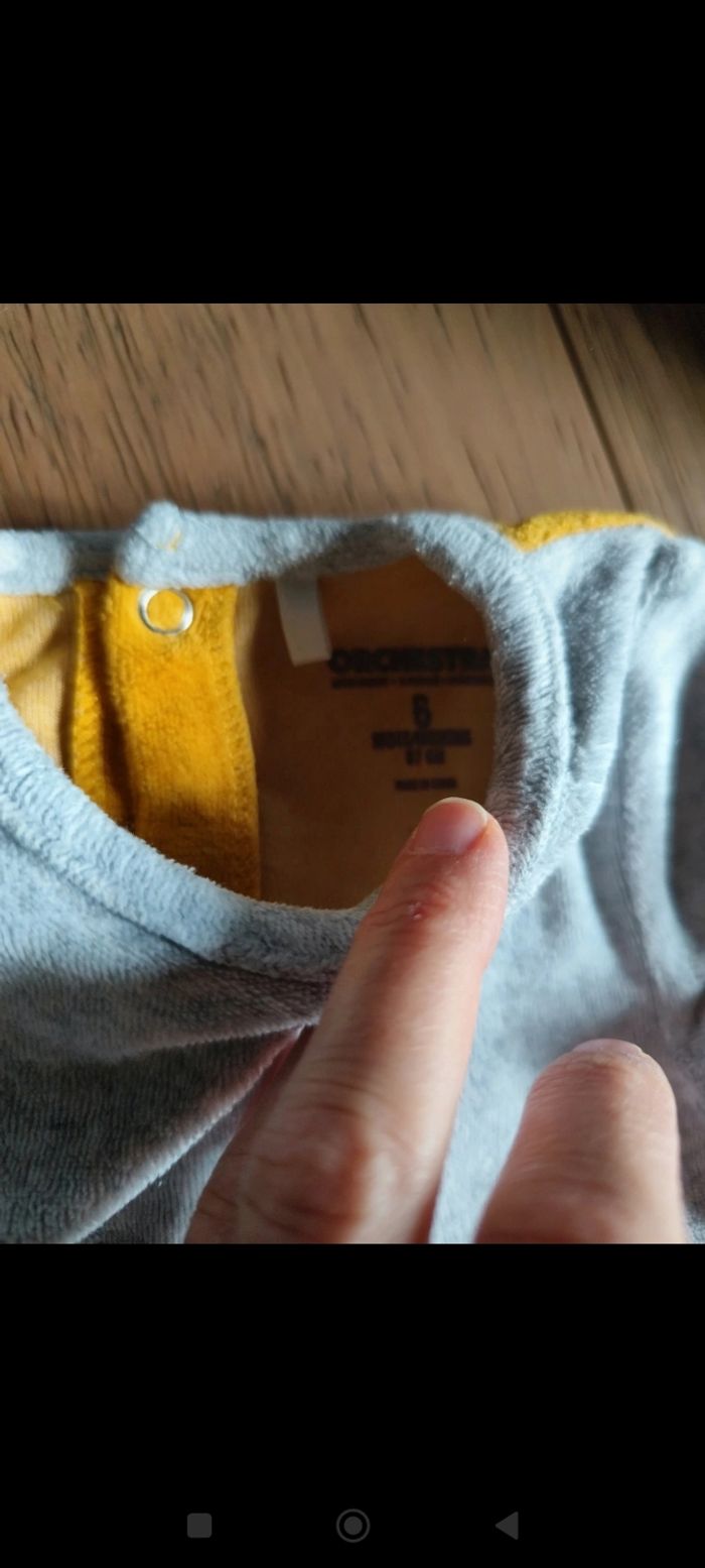 Lot de 7 pyjamas taille 6 mois - photo numéro 3