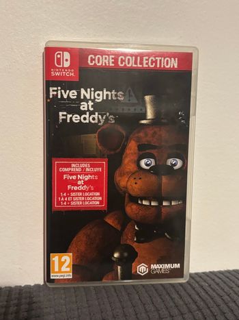 Jeu Nintendo switch five nights at freddy’s