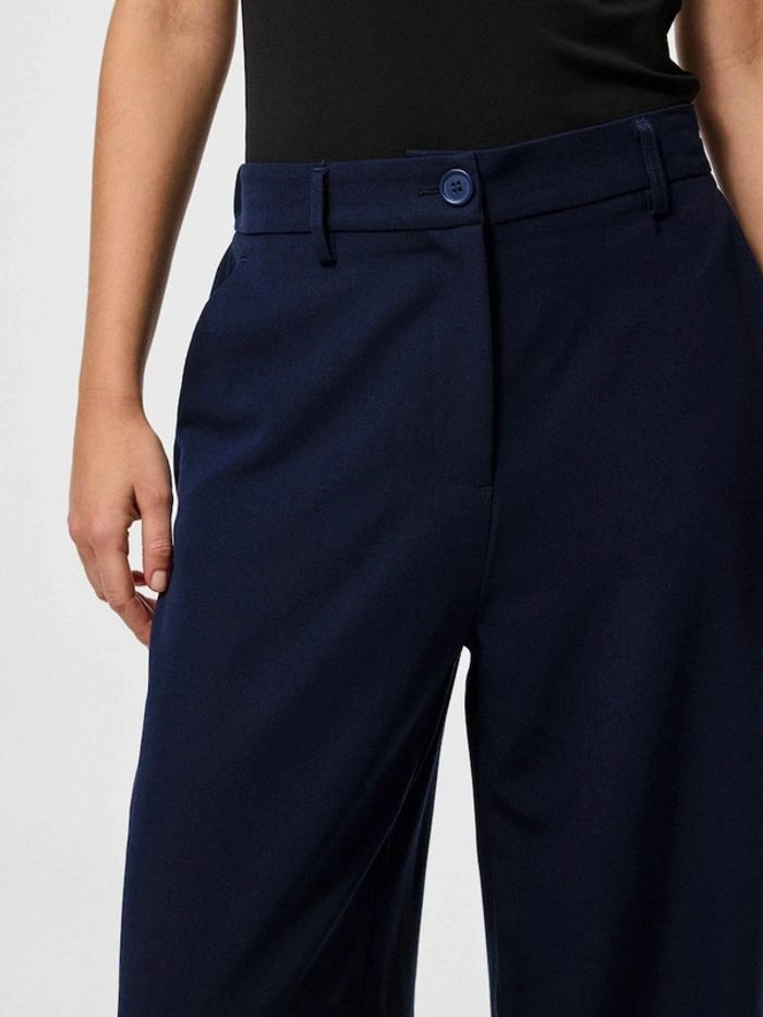 Pantalon PCKamil bleu marine taille XL et XXL - photo numéro 3
