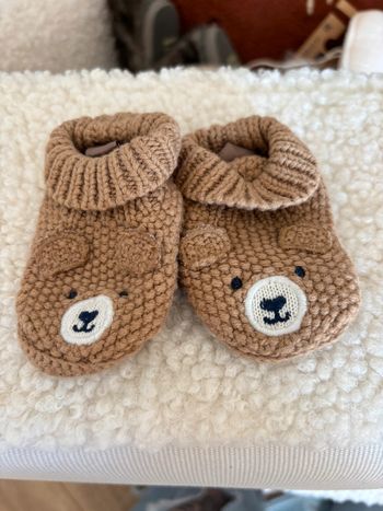 Chaussons ours bébé