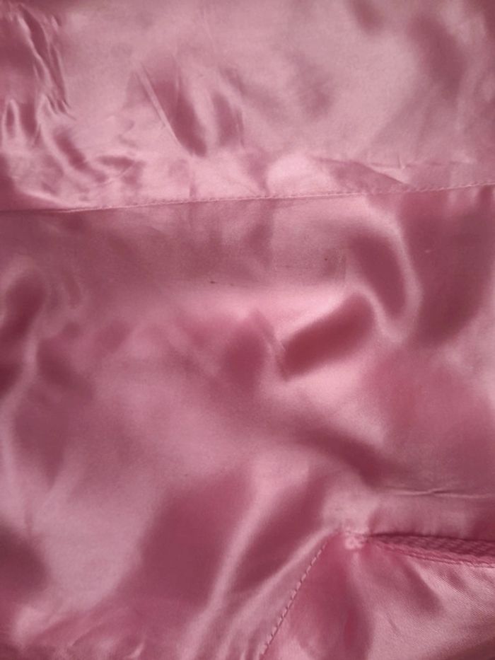 Tres beau manteau rose tara jarmon modèle mangua en laine - photo numéro 10