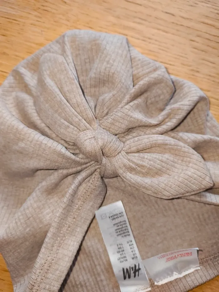 Bandeau cheveux fille h&M excellent état 18 mois gris rose - photo numéro 6