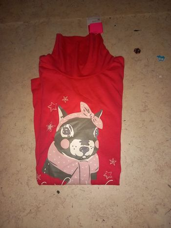 Col roulé  in extenso  14 ans