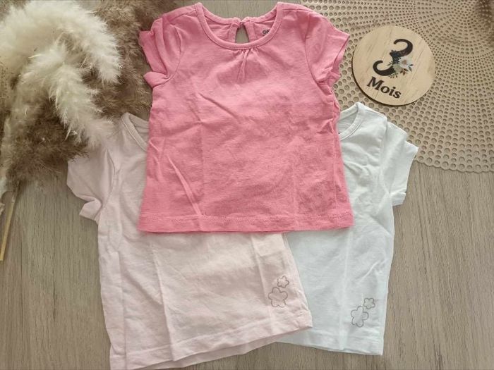Lot 3 maillot bébé fille