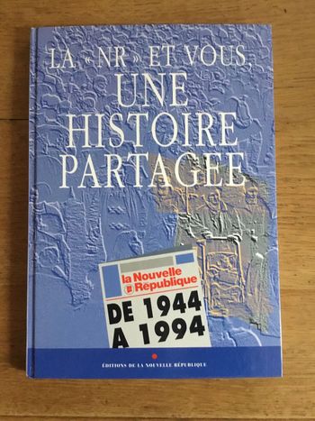 Livre « la NR et vous une histoire partagée »