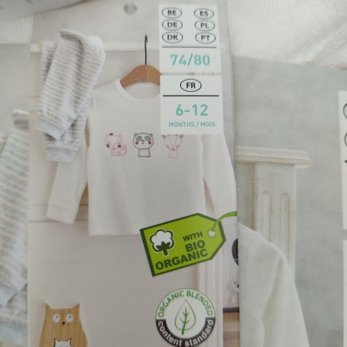 Pyjama bébé fille 2 pièces 74/80 cm - photo numéro 3