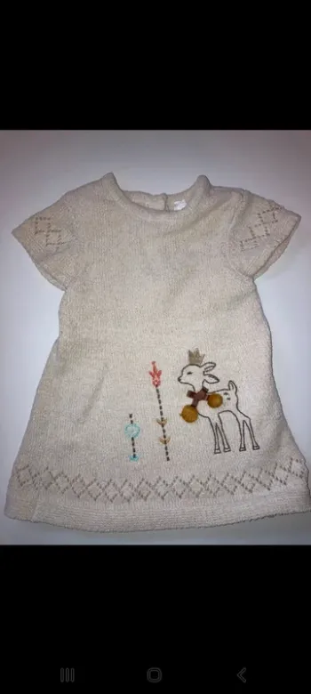 Ensemble robe tee shirt 12 mois orchestra