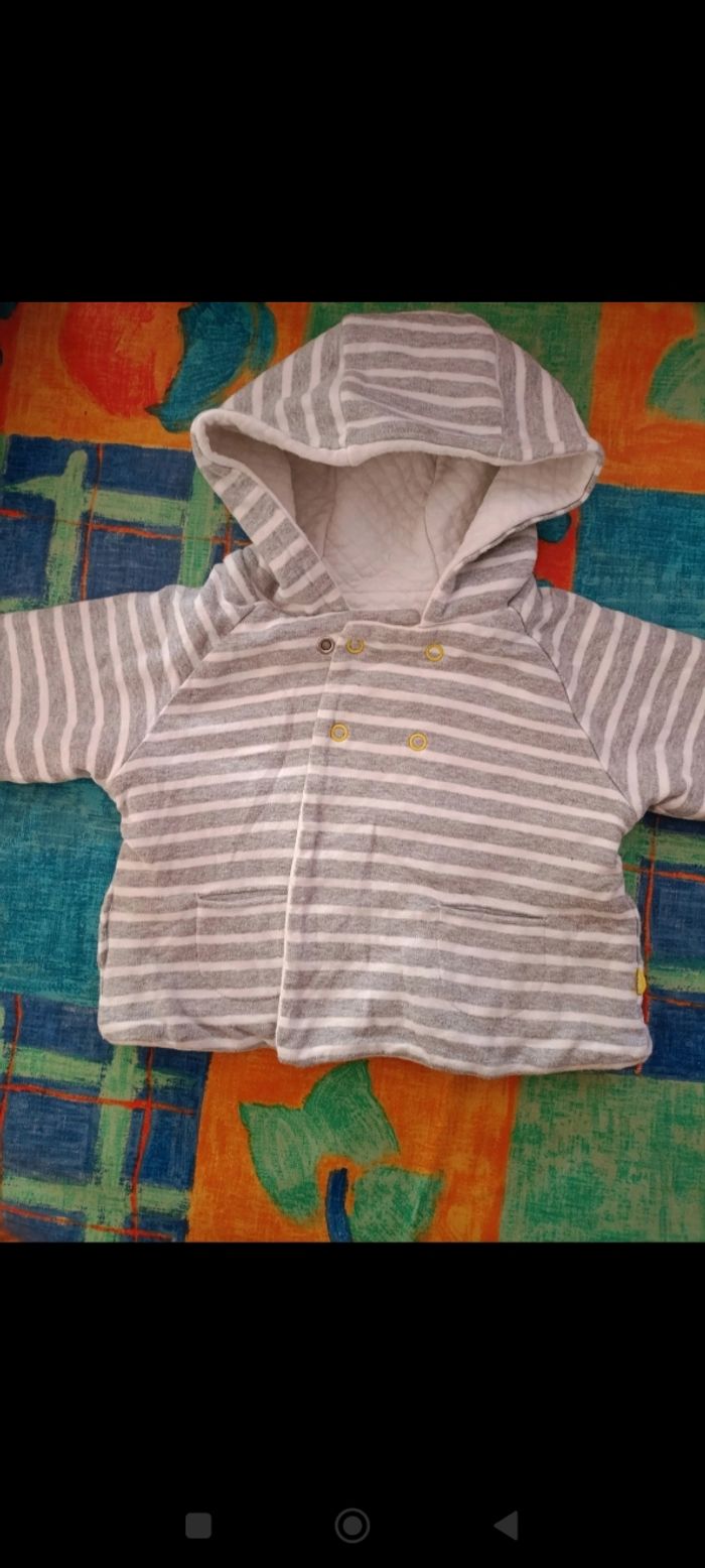 Veste gilet réversible