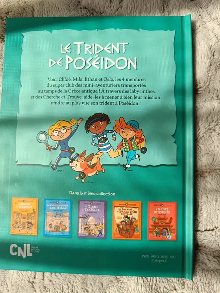 Livre neuf Le trident de Poséidon - photo numéro 2