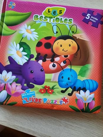 Mon premier livre puzzle Les Bestioles