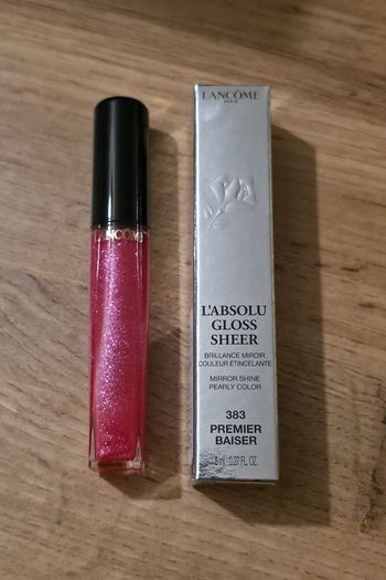 Lancome L'Absolu Gloss Sheer - Neuf - 383 Premier Baiser