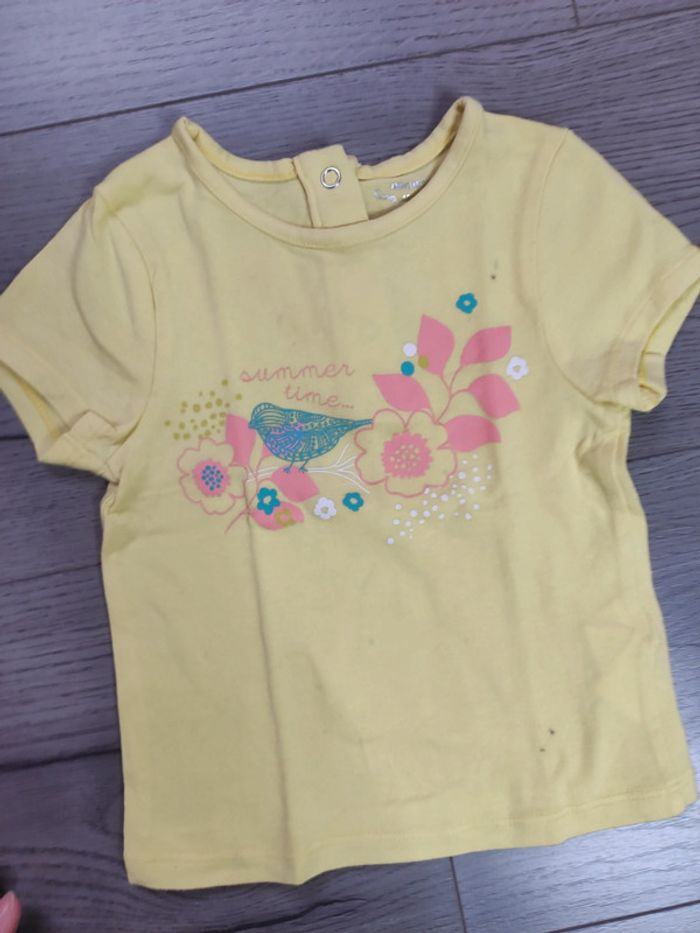 Tee shirt bébé fille