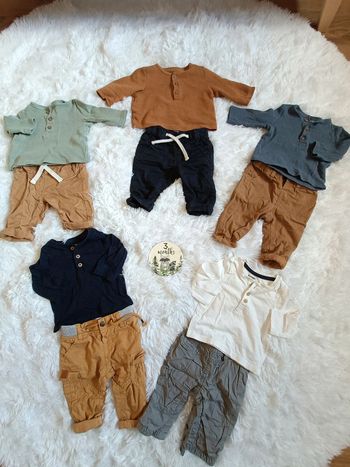 Lot de 5 tenues en 3 mois