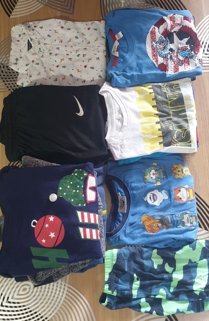 Lot vêtements garçon 8 ans