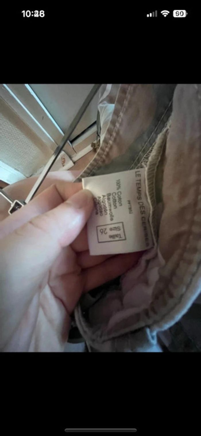 Pantalon militaire taille 36 « le temps des cerises » - photo numéro 3