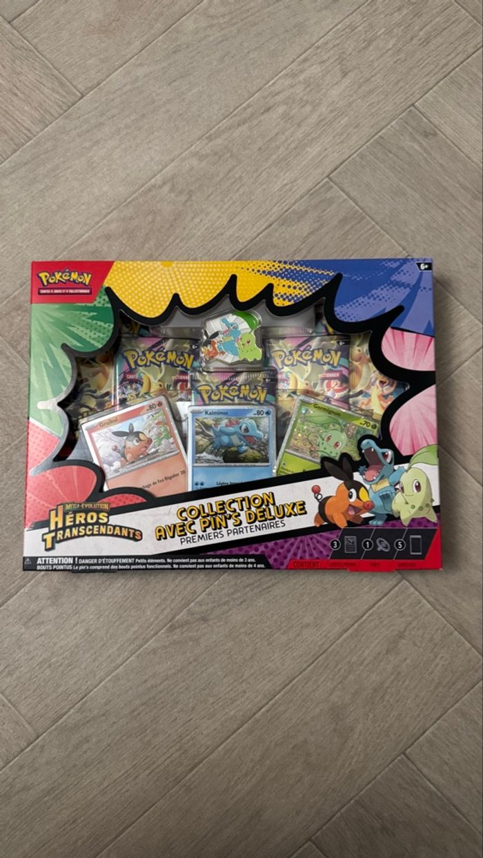 Pokémon - Coffret Pins Deluxe Héros Transcendants - photo numéro 1