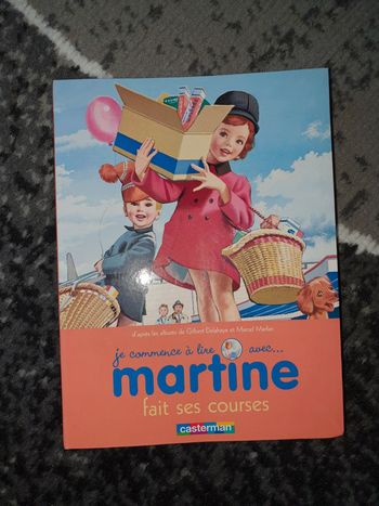 Livre "Martine fait les courses"