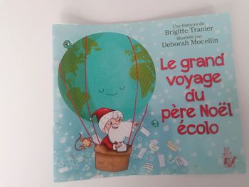 Livre le grand voyage du père noël ecolo 📘