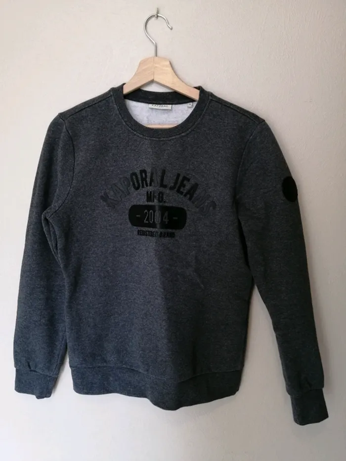 Pull Kaporal S gris