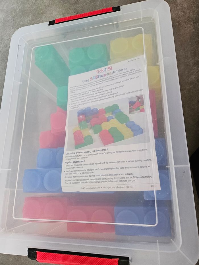 Briques de construction souples 160 Tickit