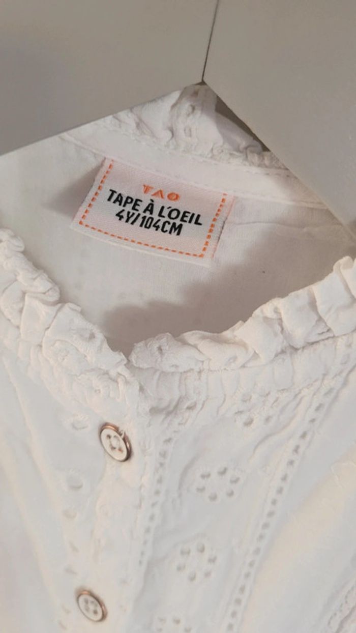 Blouse broderie anglaise - photo numéro 2