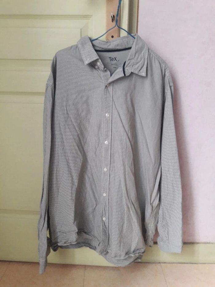 Chemise manches longues homme taille XXL