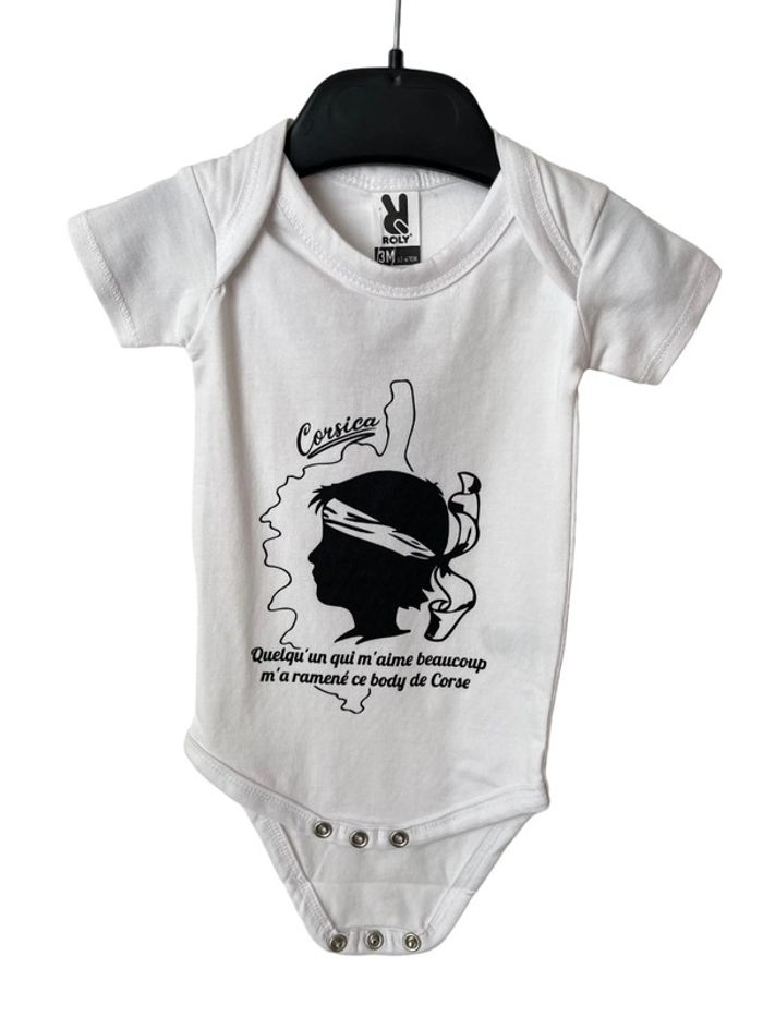 (NEUF) Body manches courtes Corse - 3 mois - photo numéro 2
