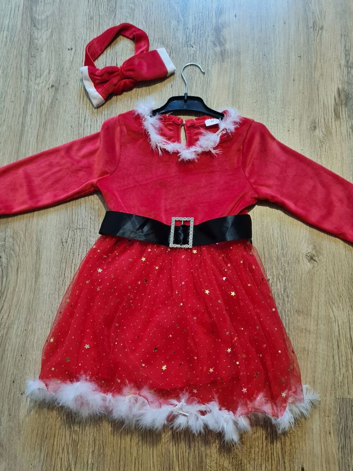 Robe de Noël 3 ans + bandeaunoel - photo numéro 2