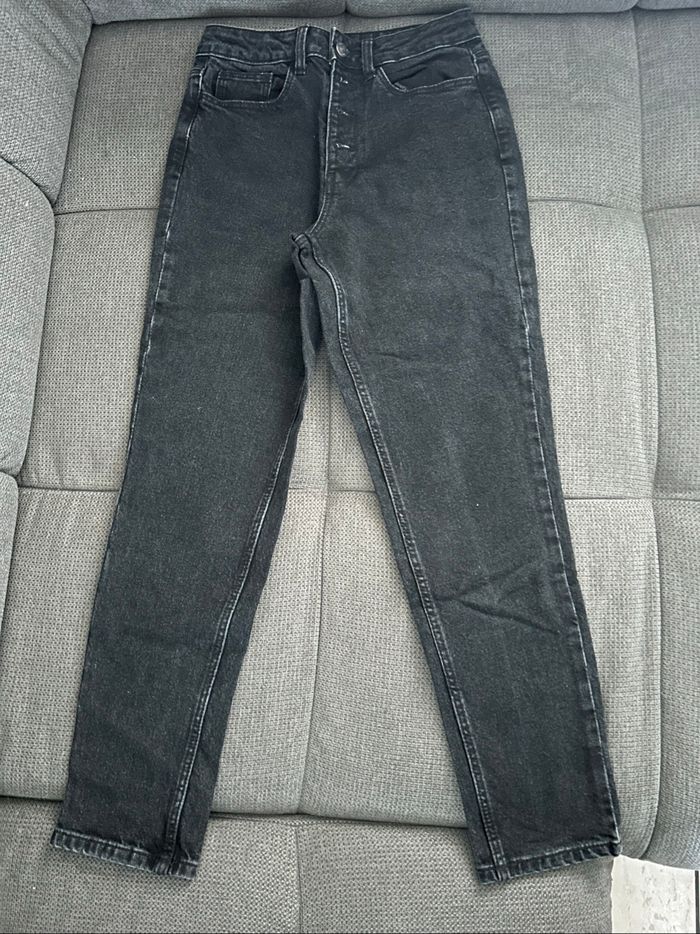 Jeans femme mom taille 34 kiabi