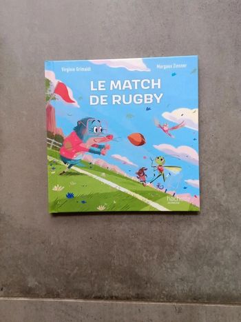 Livre enfant - le match de rugby