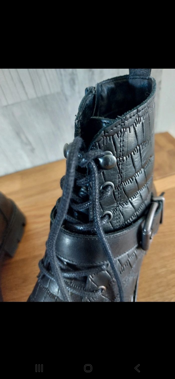 Boots cuir besson 36 - photo numéro 5