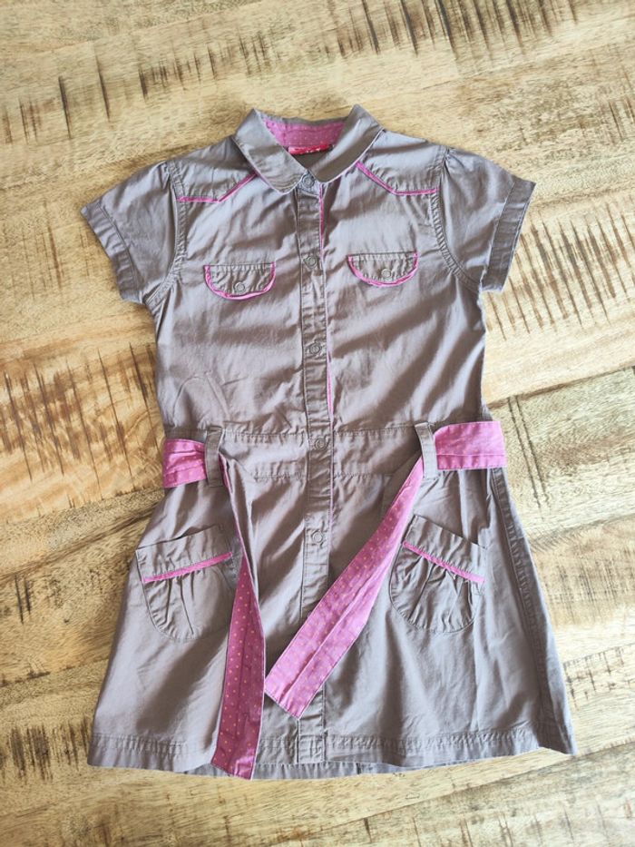 Robe avec ceinture 4 ans
