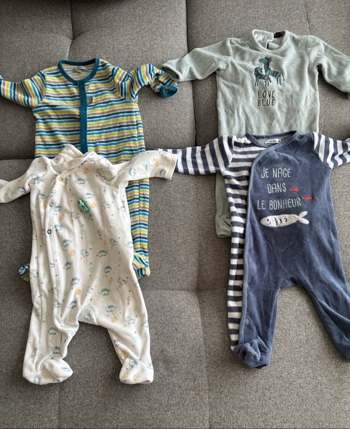 Lot vêtement bébé garçon 6 mois