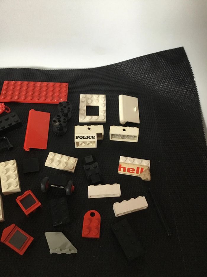 Lego vintage petit lot pièces briques de rechange vrac en l’état à nettoyer - photo numéro 4